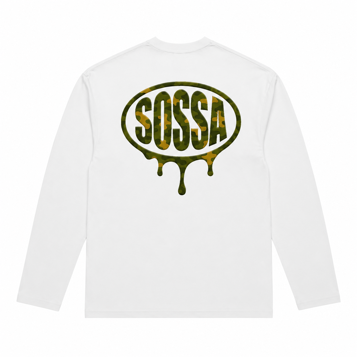 White Longsleeve Camo